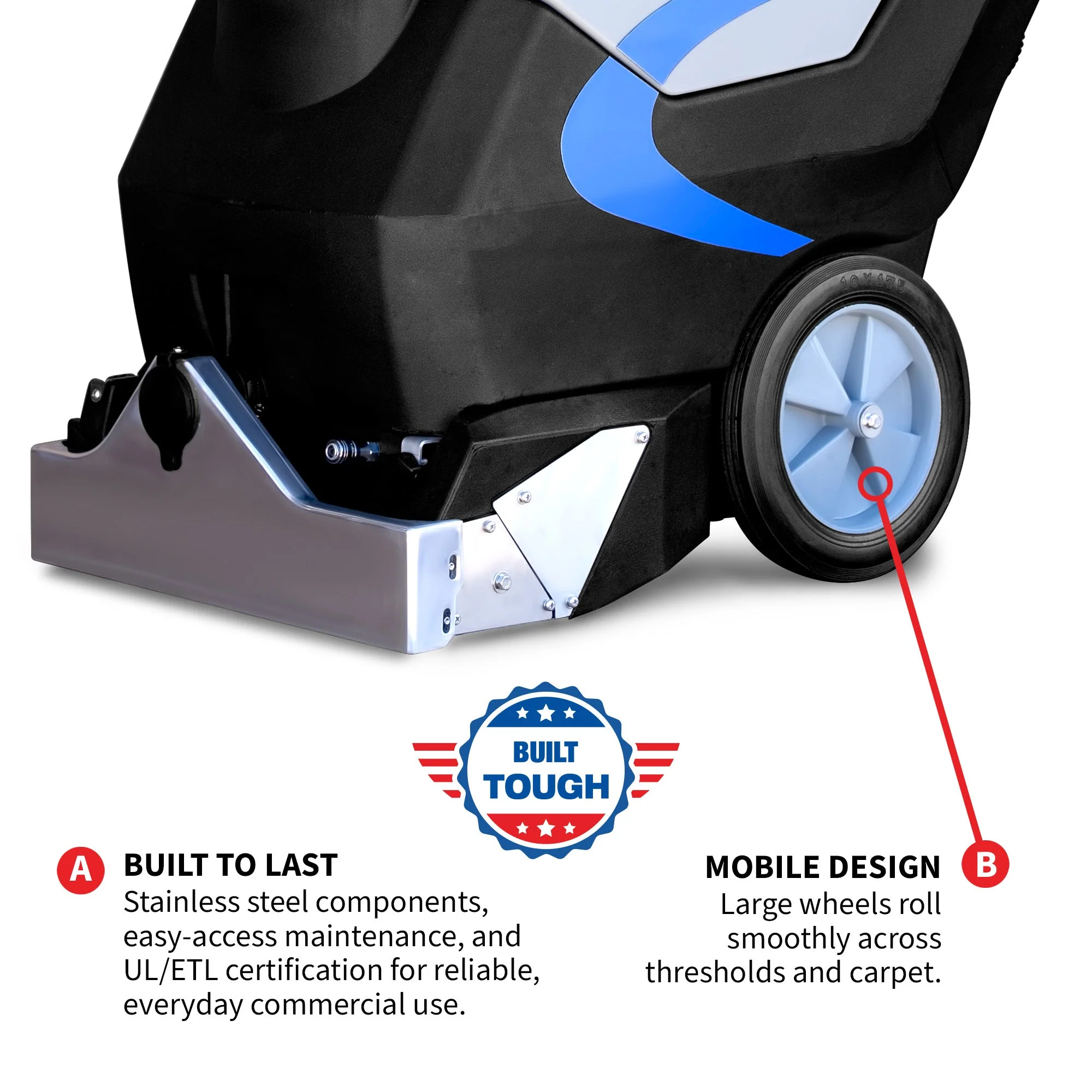 3-in-1 Commercial Carpet Extractor - Image 12