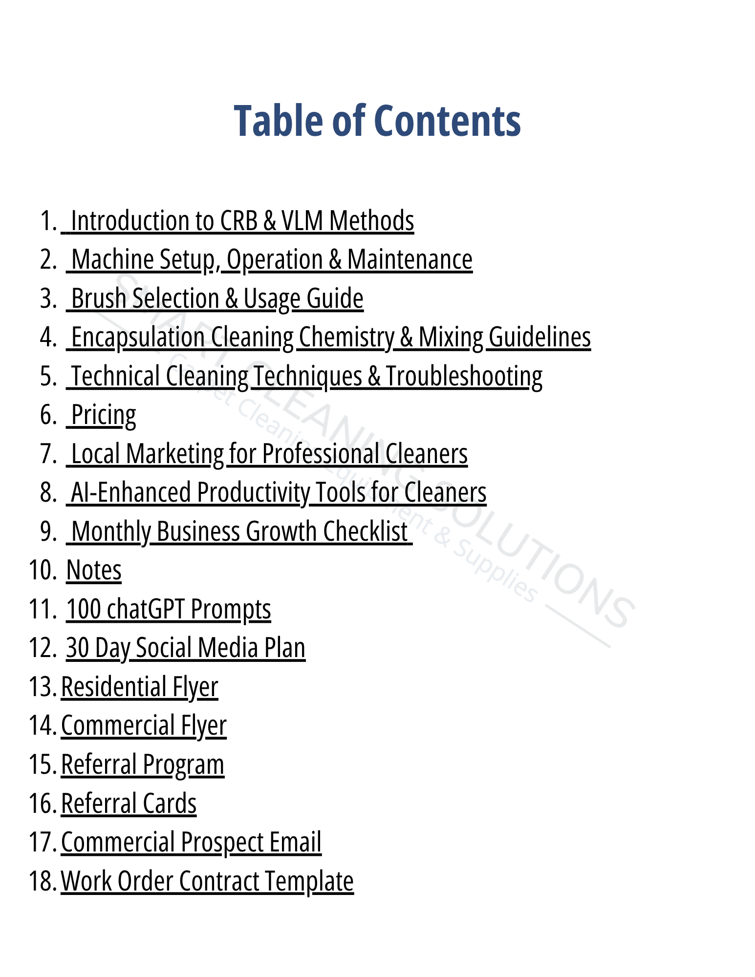 Carpet Cleaning Business Package - Image 4