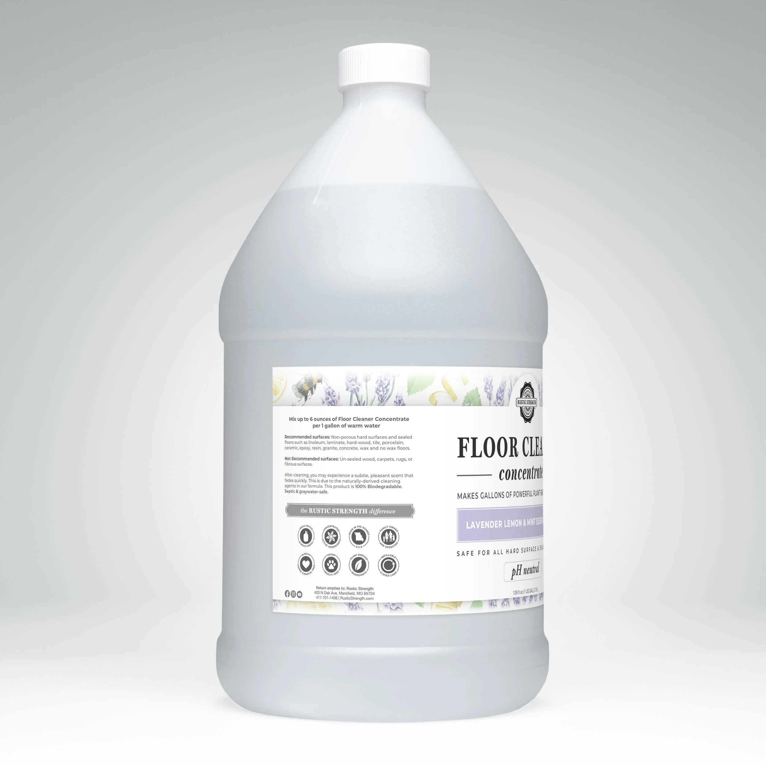 Floor Cleaner Concentrate | Lavender, Lemon & Mint - Image 14